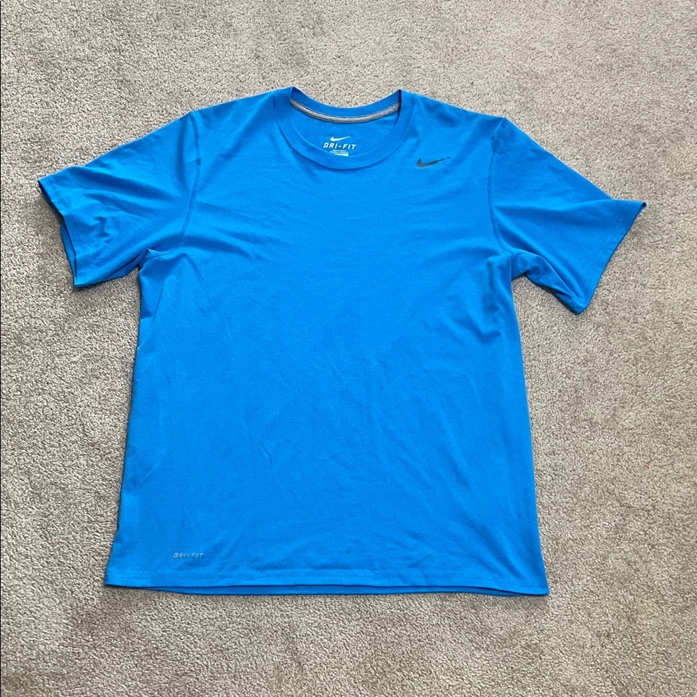 Nike Men’s Dri-FIT Short Sleeve Tee - Bright Blue